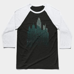 pixel city Baseball T-Shirt